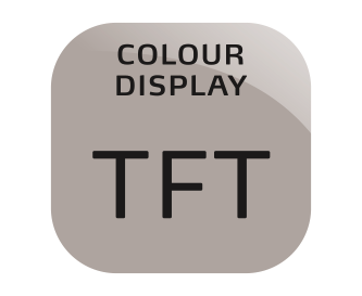 Aukštos raiškos spalvotas TFT ekranas leidžia intuityviai valdyti prietaisą, užtikrinant puikų naudojimosi patogumą. Lengvai suprantamos, išsamios instrukcijos padės lengvai naršyti meniu.